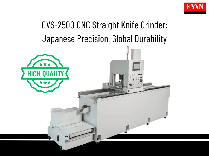CVS-2500 CNCストレートナイフグラインダー：日本の精密技術、世界的な耐久性